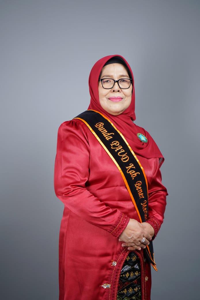 Ny Meutia Fauziah Tagore - Bunda PAUD dan Ketua FORIKAN Kabupaten Bener Meriah