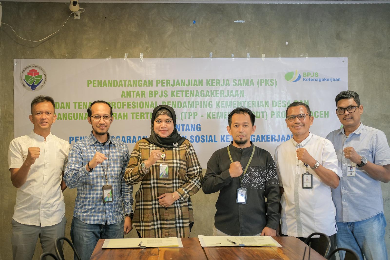 Tenaga TPP-Kemendesa PDT Aceh Kini Punya Saldo JHT BPJamsostek