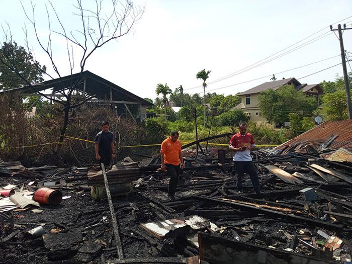 Polres Sabang Masih Selidiki Penyebab Kebakaran Panglong di Gampong Cot Ba u - Serambinews.com