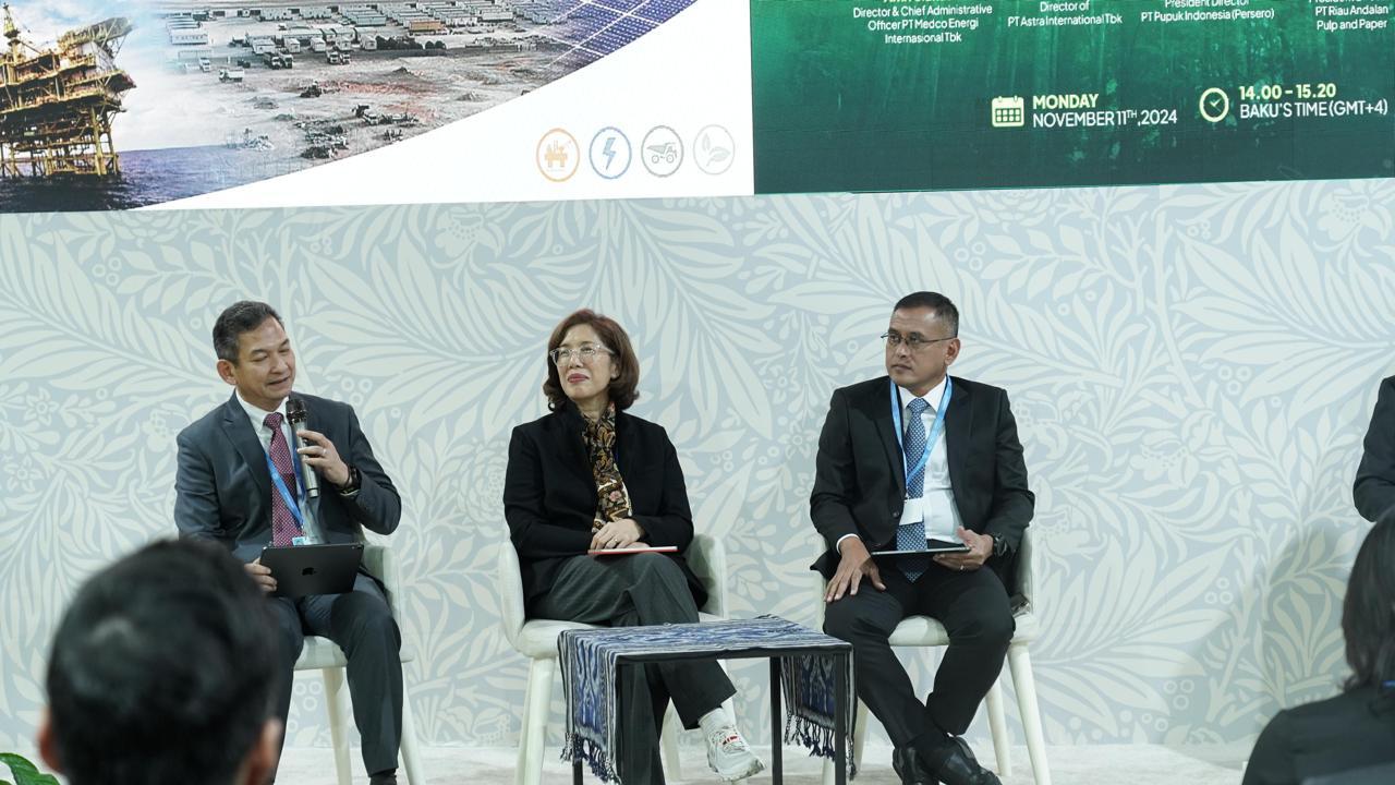 onference of the Parties (COP) UN Climate Change Conference ke-29 di Azerbaijan, PT Pupuk Indonesia (Persero) menegaskan posisi Indonesia dalam transisi energi hijau global melalui Proyek GAIA (Green Ammonia Initiative from Aceh) yang akan menjadi fasilitas hybrid green ammonia pertama di dunia.
