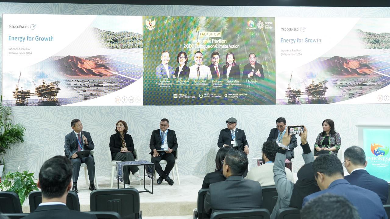 onference of the Parties (COP) UN Climate Change Conference ke-29 di Azerbaijan, PT Pupuk Indonesia (Persero) menegaskan posisi Indonesia dalam transisi energi hijau global melalui Proyek GAIA (Green Ammonia Initiative from Aceh) yang akan menjadi fasilitas hybrid green ammonia pertama di dunia.