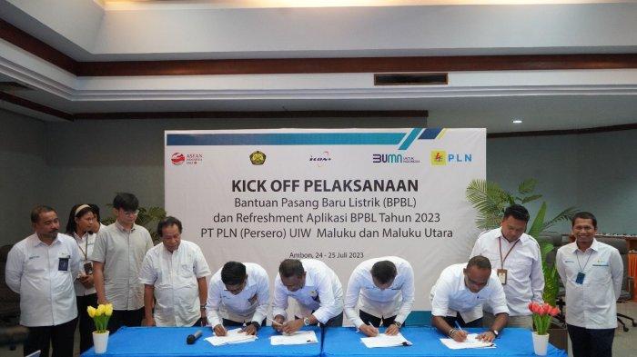 Kementerian Energi dan Sumber Daya Mineral (ESDM) melalui Direktorat Jenderal Ketenagalistrikan dan PT PLN (Persero) telah melakukan kick off pelaksanaan BPBL di wilayah Maluku dan Maluku Utara pada 24-25 Juli 2023