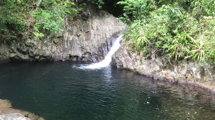 WISATA MALUKU: Air Terjun Wael Mananahu Kolam ketiga.