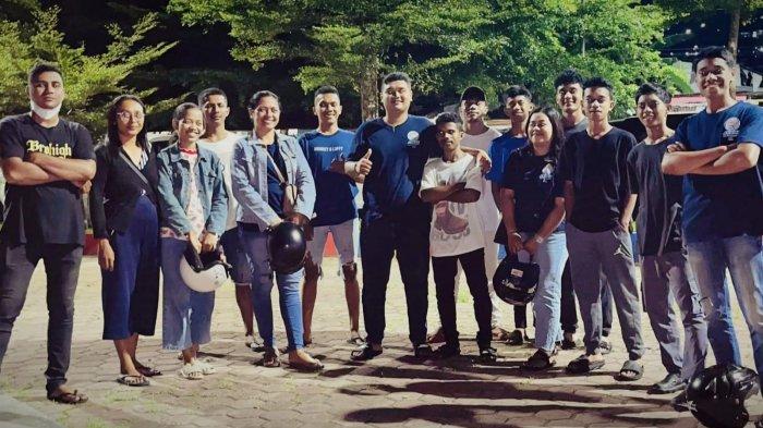 AMGPM Cabang Bethesda, Ranting Oikumene usai berbagi 100 box kepada warga Kota Ambon, Sabtu (2/11/2024).