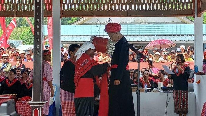 Abraham Tuanakotta resmi menjadi Upu Pati Lounusa