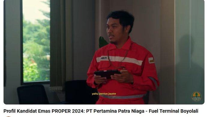 Ardi Sugianto yang bertindak sebagai Spv HSSE Fuel Terminal Boyolali