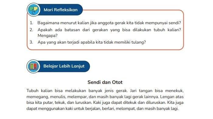 Kunci Jawaban IPAS Kelas 6 Halaman 6 Kurikulum Merdeka: Bagaimana menurut kalian jika anggota gerak kita tidak mempunyai sendi?