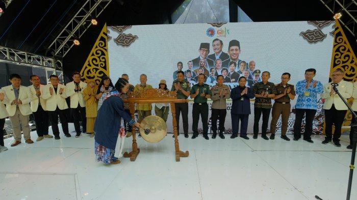 Acara spektakuler Gelar Inovasi Harmoni Nusantara (GIHN) 2024 Universitas Kristen Satya Wacana (UKSW), Selasa (25/6/2024) malam.