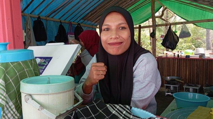 Ketua Produk Nelayan Maju, Sri Fany Mony,