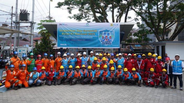 Inspection Day oleh Executive Vice President K3L PT PLN (Persero), Dody B Pangaribuan secara hybrid, Jumat (2/2/2024).