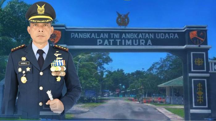 LANUD PATTIMURA- Komandan Pangkalan Udara (Danlanud) Pattimura, Kolonel Pnb Sugeng Sugiharto, tegaskan penanganan kasus dugaan KDRT oleh mantan Anggota Lanud Pattimura, Praka TLS.