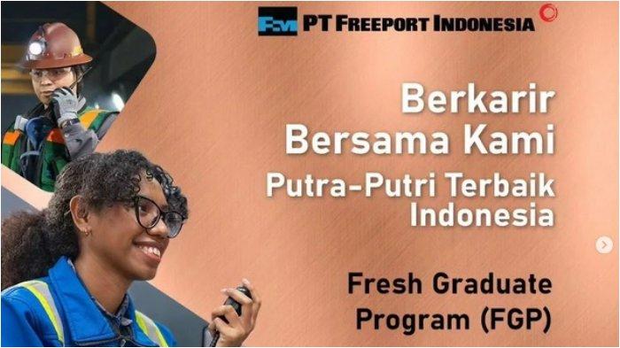 PT Freeport Indonesia Buka Loker, Segera Akses www.ptfi.co.id/karir