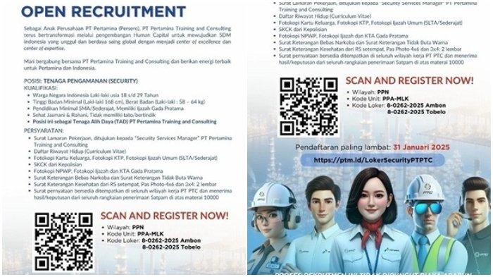 PT PERTAMINA Training and Consulting buka loker