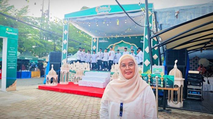 RAMADAN CEMERLANG - Pegadaian Area Ambon gelar festival bertajuk 'Ramadan Cemerlang' yang berlangsung hingga 14 Maret mendatang. Kepala Departemen Non Gadai Area Ambon, Yasmi saat diwawancarai TribunAmbon.com, Rabu (5/3/2025).
