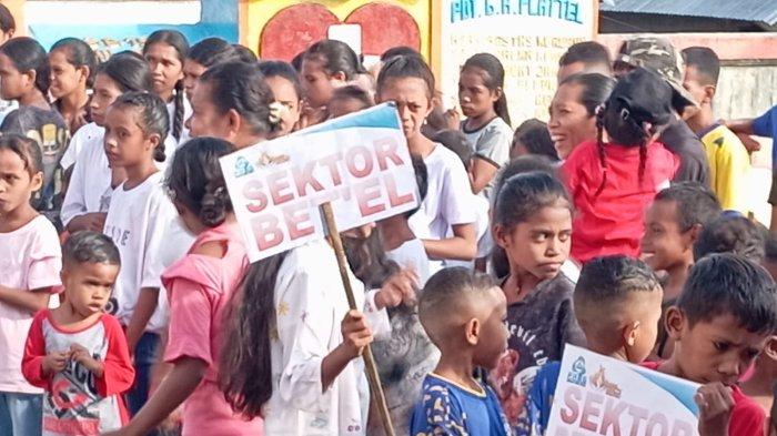 Pembukaan Porseni Jelang HUT Ke-108 Injil Masuk di Jemaat GPM Dian Malra di Maluku Tenggara berlangsung semarak, Minggu (16/6/2024).