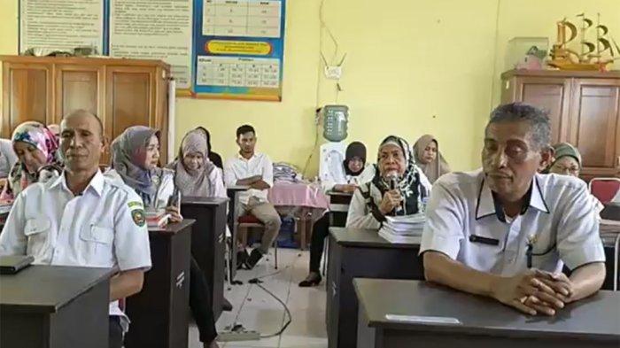 Guru korban bully, Maryam Latarissa, mengaku telah memaafkan tindakan para siswanya, Rabu (16/8/2023).