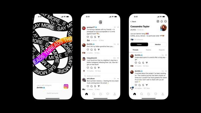 Hanya pengguna sudah memiliki akun Instagram saja yang dapat membuat Threads.