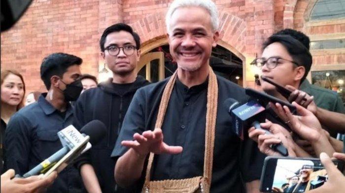 Calon presiden nomor urut 3, Ganjar Pranowo.