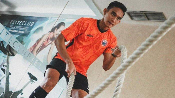 Bek Persija Jakarta, Rizky Ridho mengikuti sesi latihan jelang Liga 1 2023 (Instagram/persija)