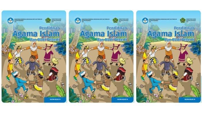 Cover Buku Agama Islam kelas 6 Kurikulum Merdeka