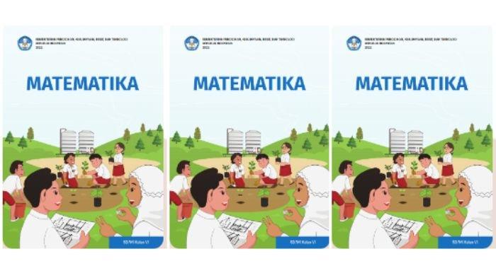 Cover Buku Matematika Kelas 6 Kurikulum Merdeka