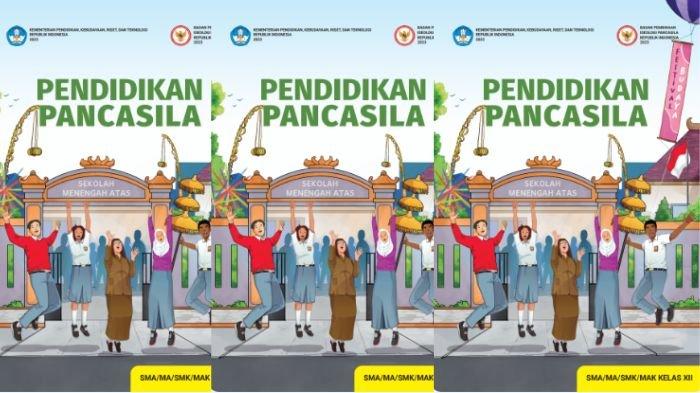 Cover Buku Pendidikan Pancasila Kelas 12 Kurikulum Merdeka