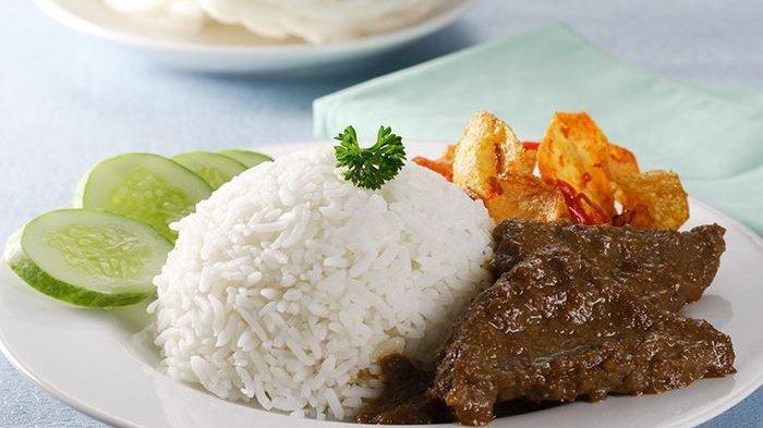 Nasi Tim Rames ENAK! Resep Nasi Rames Daging Manis, Masakan Favorit Keluarga dengan ...