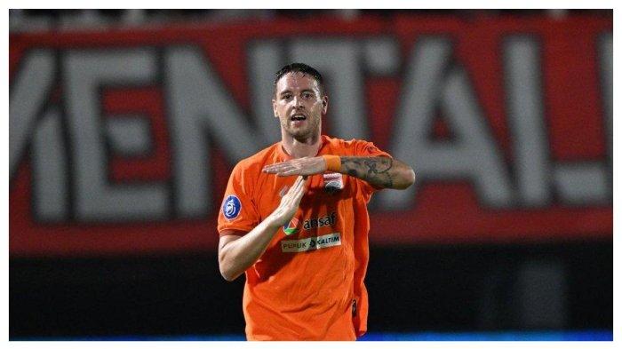 Foto Felipe Cadenazzi saat memakai seragam Borneo FC.