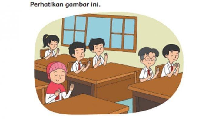 Gambar Tema 1 kelas 1 halaman 29