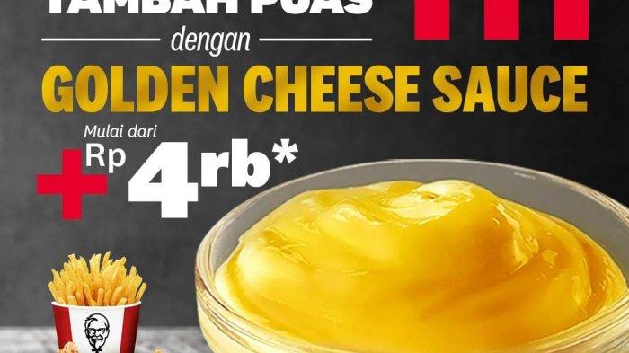 MANTAP! Promo KFC April 2024, Tambahkan Sensasi Keju Emas di Hidangan KFC Favoritmu Hanya Rp 4 Ribu!