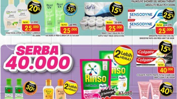 HARGA Sabun Sampo Skincare di Superindo Alfamart 27-28 Maret 2024