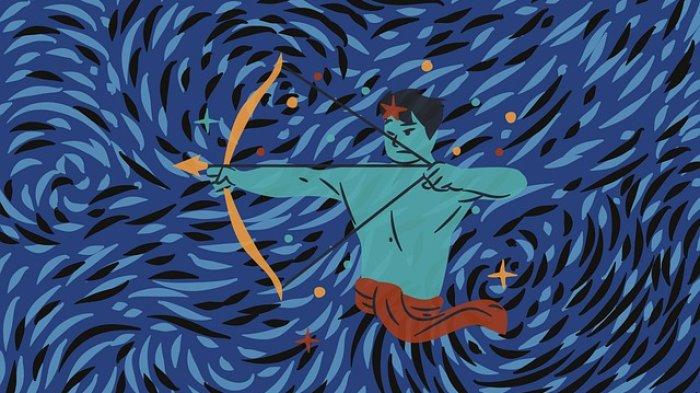 Ilustrasi zodiak Sagitarius