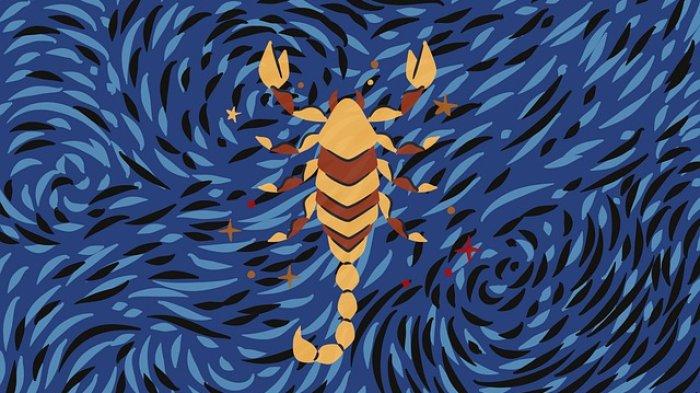 Ilustrasi zodiak Scorpio