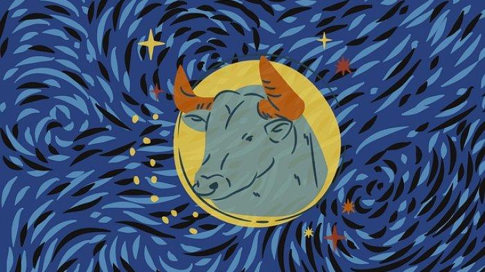 Ilustrasi zodiak Taurus