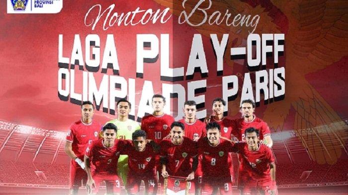 Ini Lokasi nonton bareng atau nobar Timnas U23 Indonesia vs Guinea di playoff Olimpiade Paris 2024, di Kota Denpasar, Bali, Kamis, 9 Mei 2024. ist dok/tangkap layar instagram@pemprov_bali