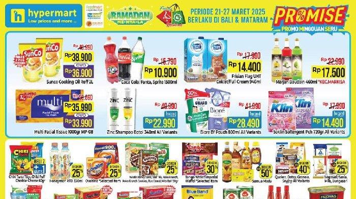 KATALOG - Promo Hypermart untuk Bali dan Mataram selama 21-27 Maret 2025.