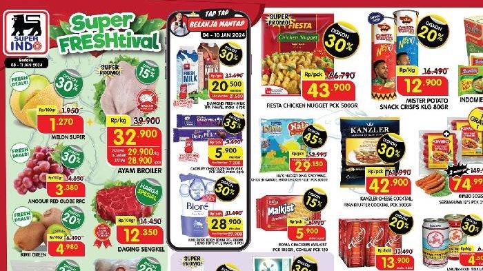 KATALOG Promo Superindo 8-11 Januari 2024.