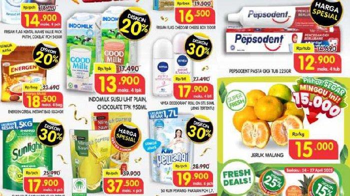 KATALOG - Promo Superindo Besok 28-30 April 2025: 365 Minyak Goreng 2 Liter Harga Spesial Rp37.500