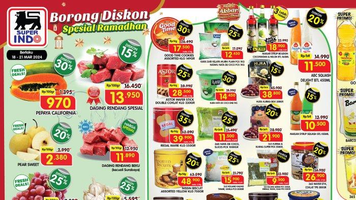 KATALOG Promo Superindo Hari Ini 19-27 Maret 2024: Diskon Beli 1 Gratis 1, Astor Rp28.500