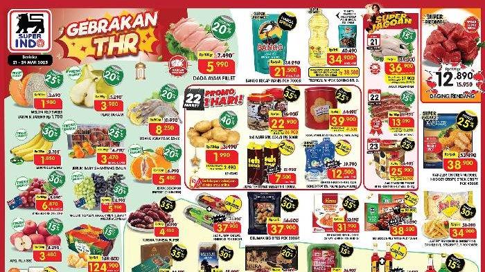 KATALOG - Promo Superindo pada periode 21-24 Maret 2025.