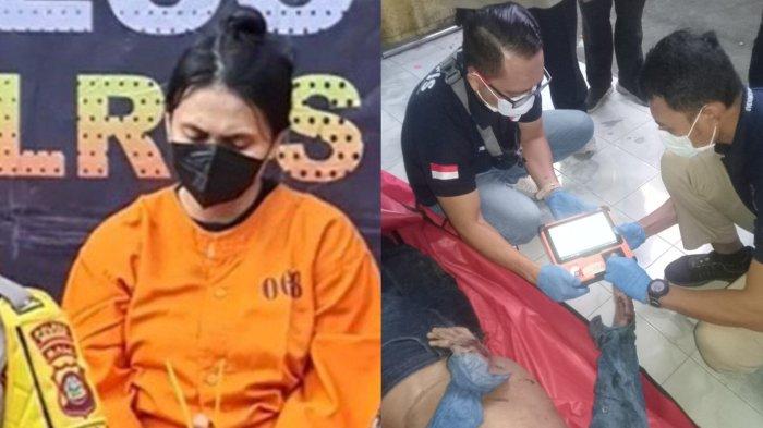 KASUS PEMBUNUHAN – (kiri) Kapolres Buleleng, AKBP Ida Bagus Widwan Sutadi, mengungkap kronologi pembunuhan I Pande Gede Putra, pria 53 tahun yang jenazahnya ditemukan di kawasan hutan lindung Desa Pancasari, Kecamatan Sukasada, Buleleng, Bali. (kanan) Satu dari tersangka pembunuh I Pande Gede Putra.