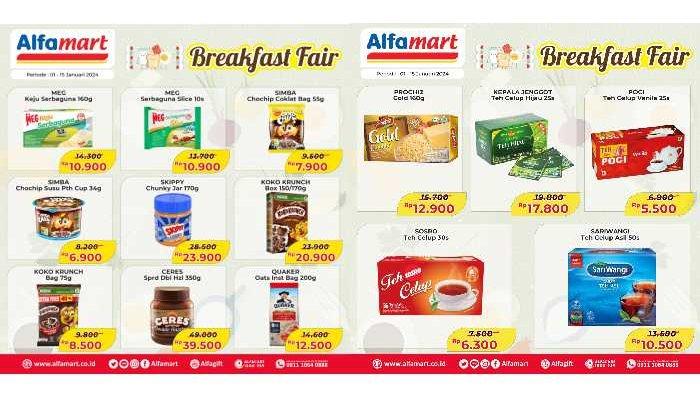 Katalog Promo Alfamart 1-15 Januari 2024.