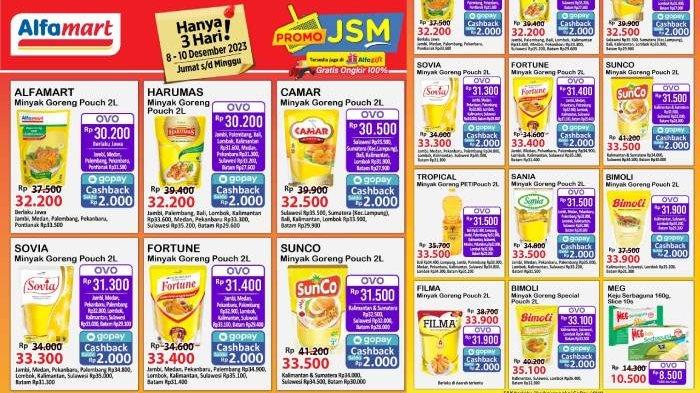 Katalog Promo JSM Alfamart 8-10 Desember 2023.