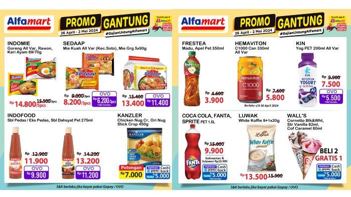 Katalog Promo Alfamart hingga 2 Mei 2024.