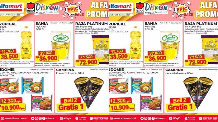 Katalog Promo Epic Sale di Alfamart Harga Minyak Goreng 24-31 Desember
