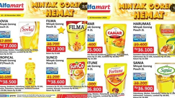 Katalog Promo Harga Minyak Goreng Murah di Alfamart Edisi 22-25 November
