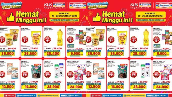 Katalog Promo Hemat Minggu Ini di Indomaret Periode 10-24 Desember 2024