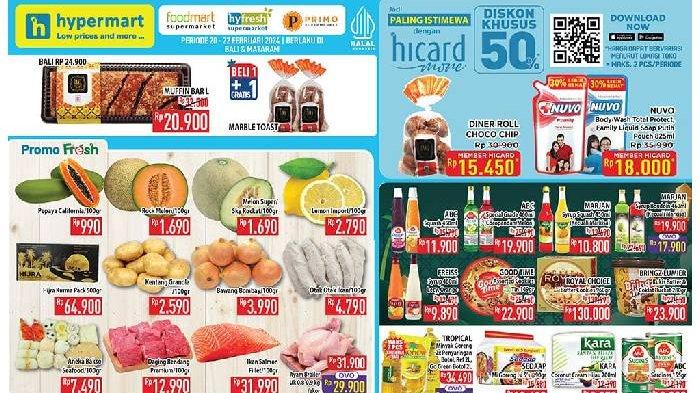 Katalog Promo Hypermart 20-22 Februari 2024.