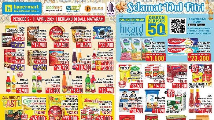 Katalog Promo Hypermart hingga 11 April 2024.