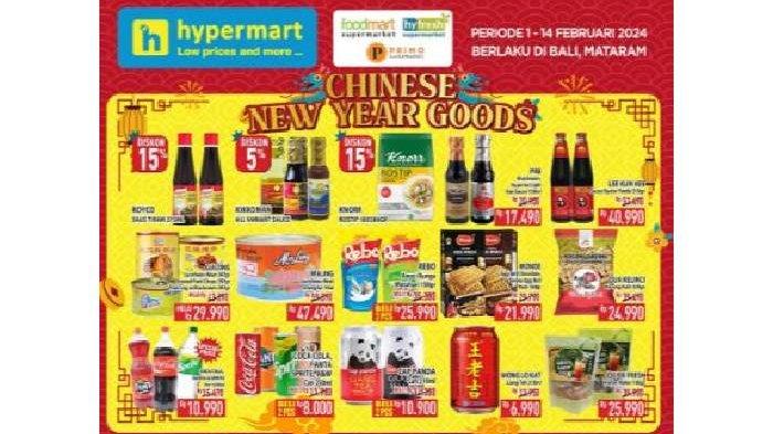 Katalog Promo Hypermart hingga 14 Februari 2024.